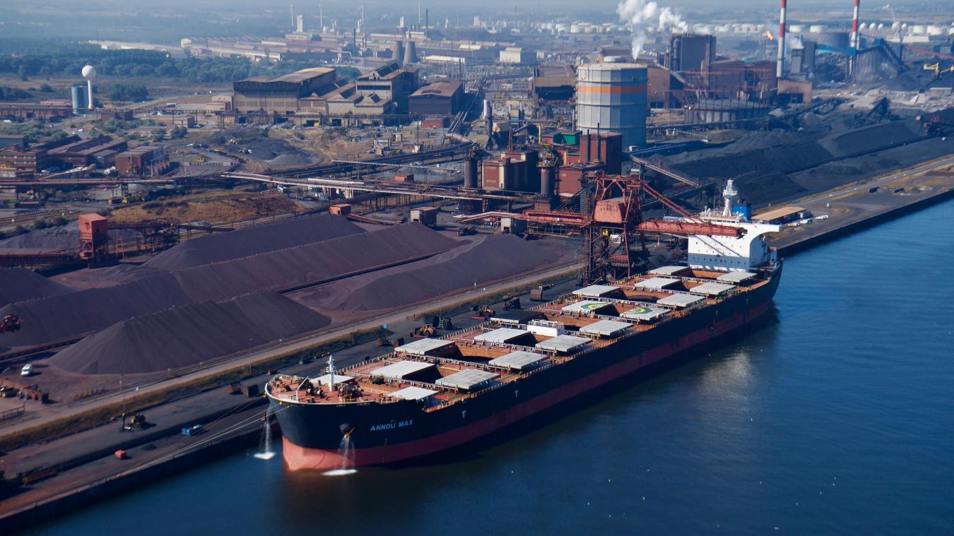 Le site Arcelor Mittal de Dunkerque produit plus de 6 millions de tonnes d'acier par an © Arcelor Mittal