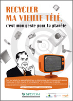 Recycler ma vieille télé, c’est mon geste pour la planète