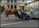 collecte hippomobile à Laval