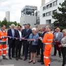 Inauguration de la fin des travaux de Remival (photo Veolia)